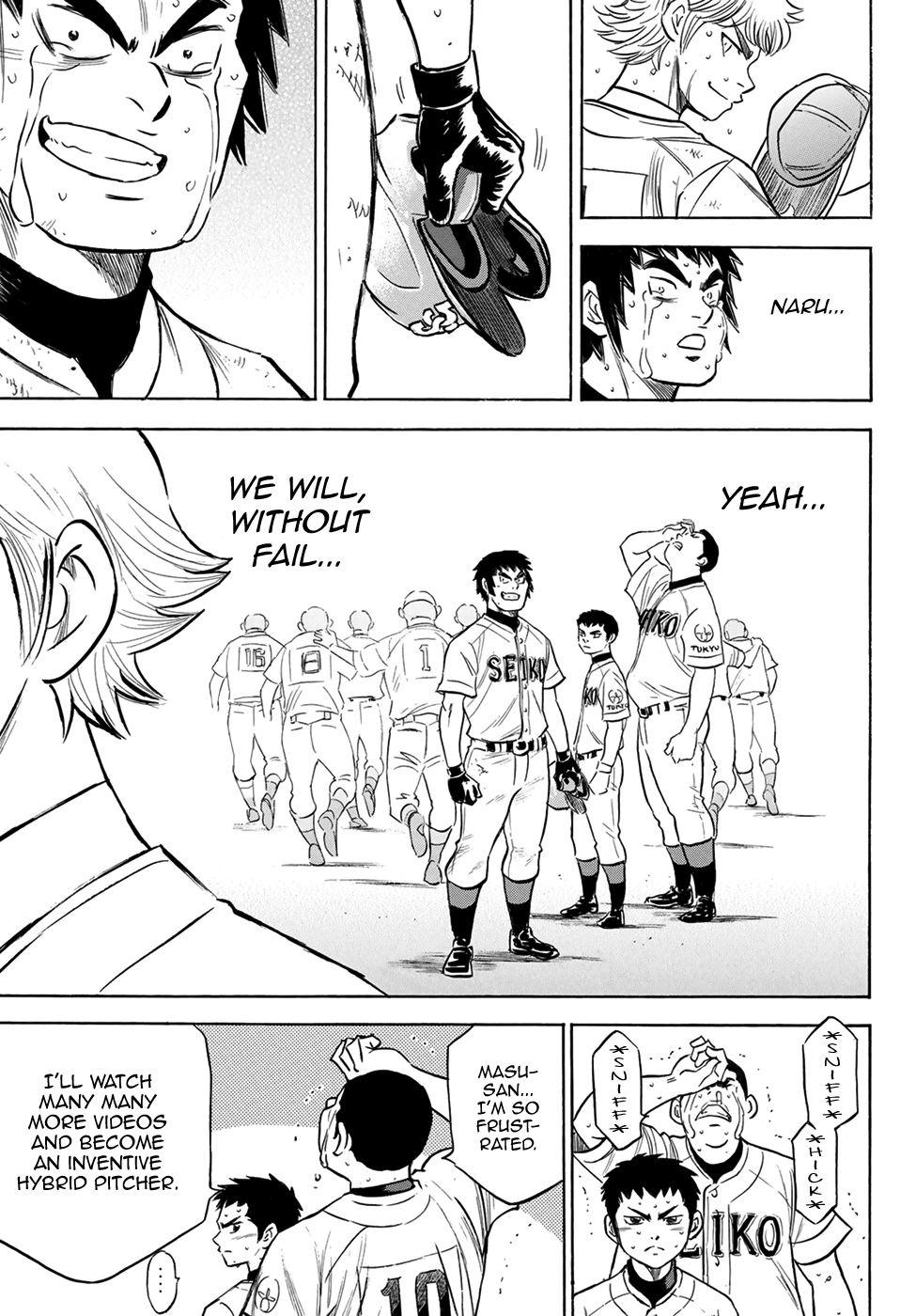 Daiya no A - Act II Chapter 200 page 14 - Chapter 200: That Back
