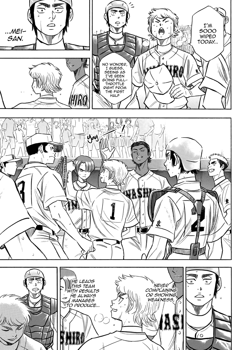 Daiya no A - Act II Chapter 200 page 16 - Chapter 200: That Back