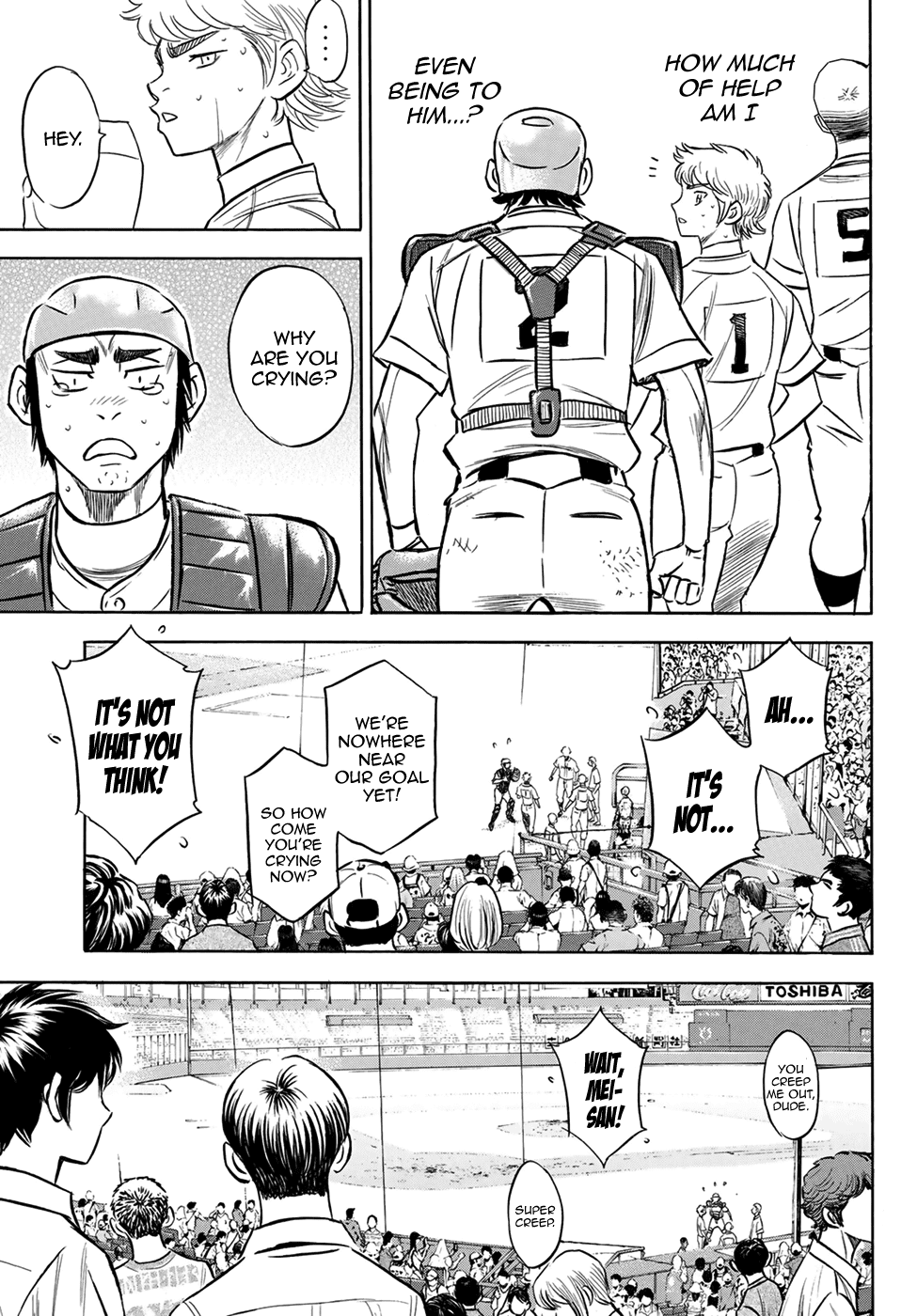 Daiya no A - Act II Chapter 200 page 18 - Chapter 200: That Back