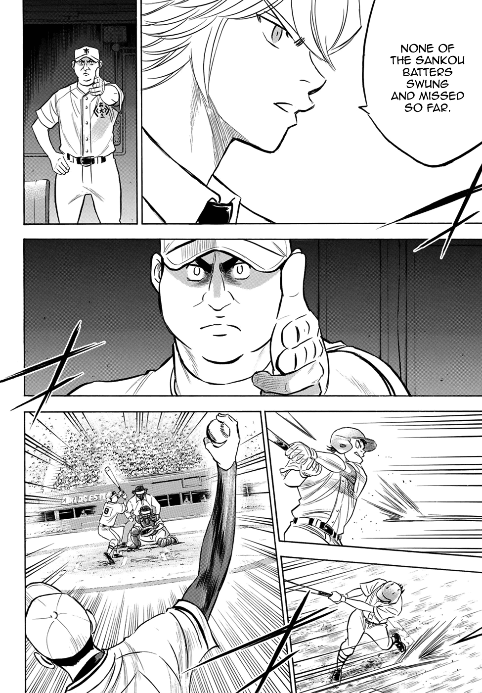 Daiya no A - Act II Chapter 201 page 10 - Chapter 201: The Strong Style