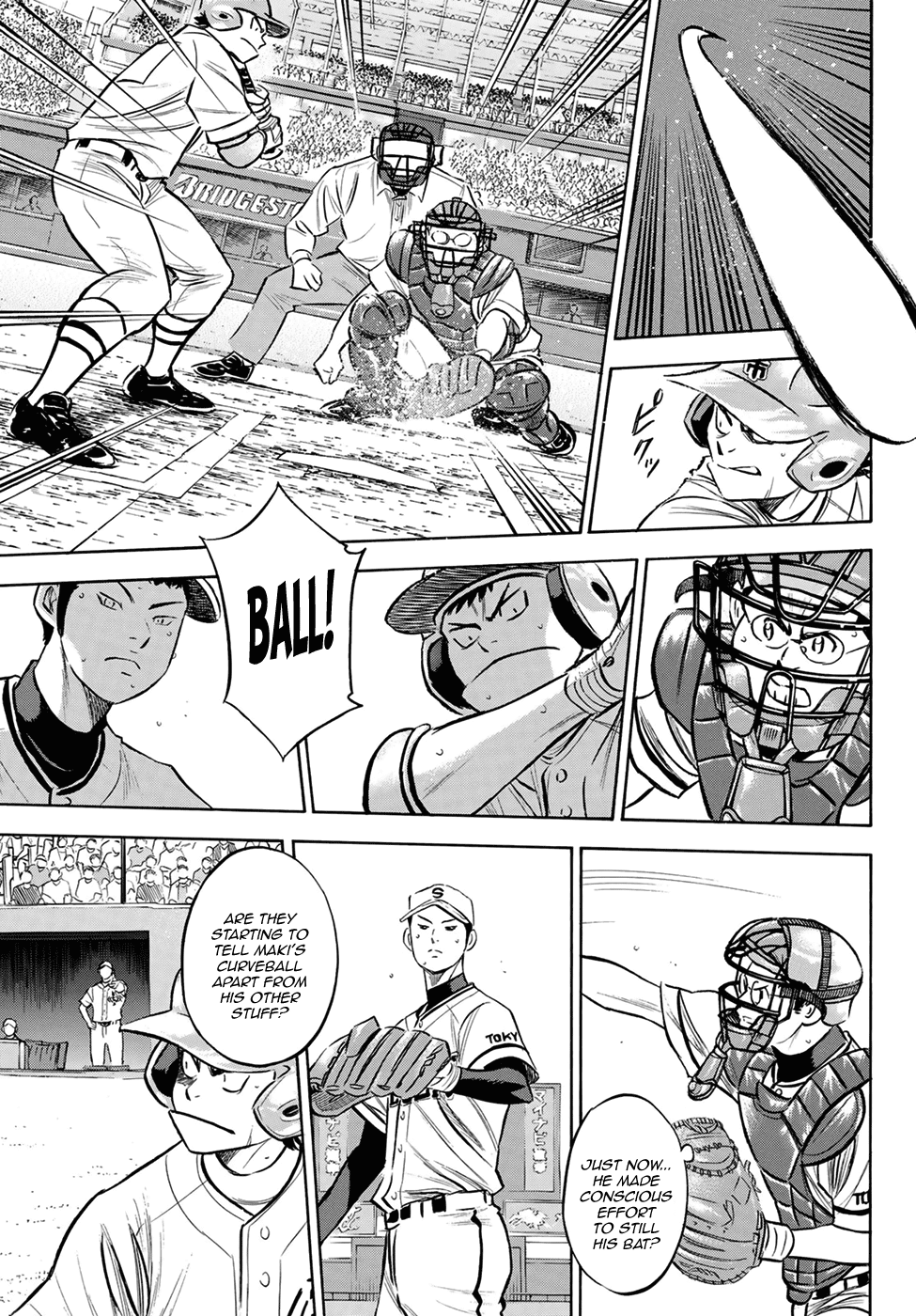 Daiya no A - Act II Chapter 201 page 11 - Chapter 201: The Strong Style
