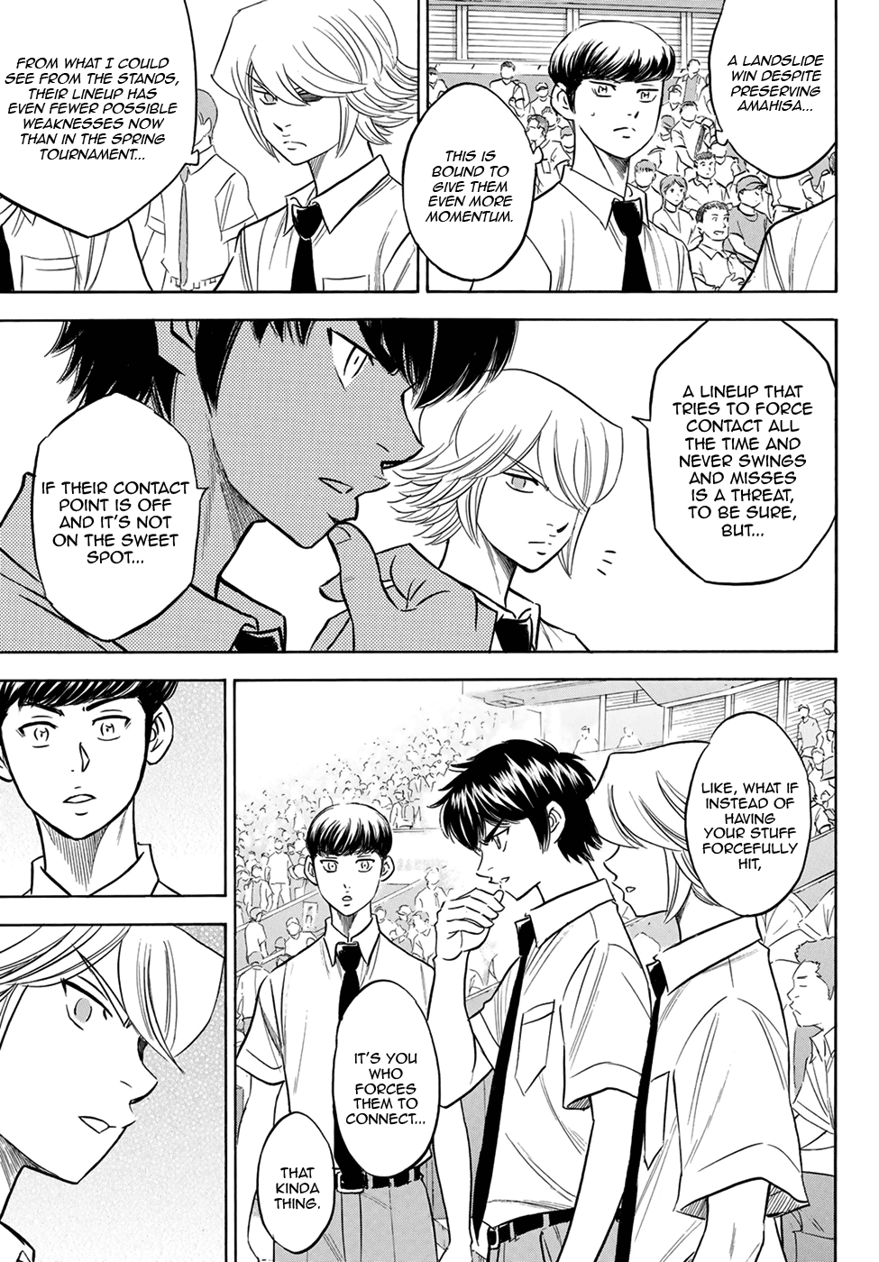 Daiya no A - Act II Chapter 202 page 15 - Chapter 202: Food for Growth