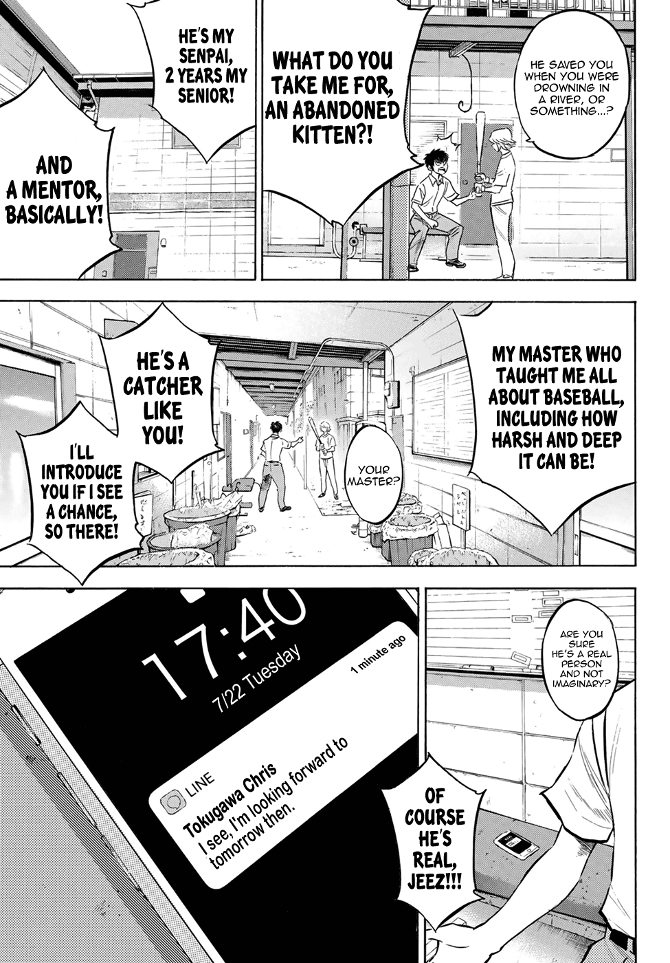 Daiya no A - Act II Chapter 203 page 19 - Chapter 203: Mentor Chris