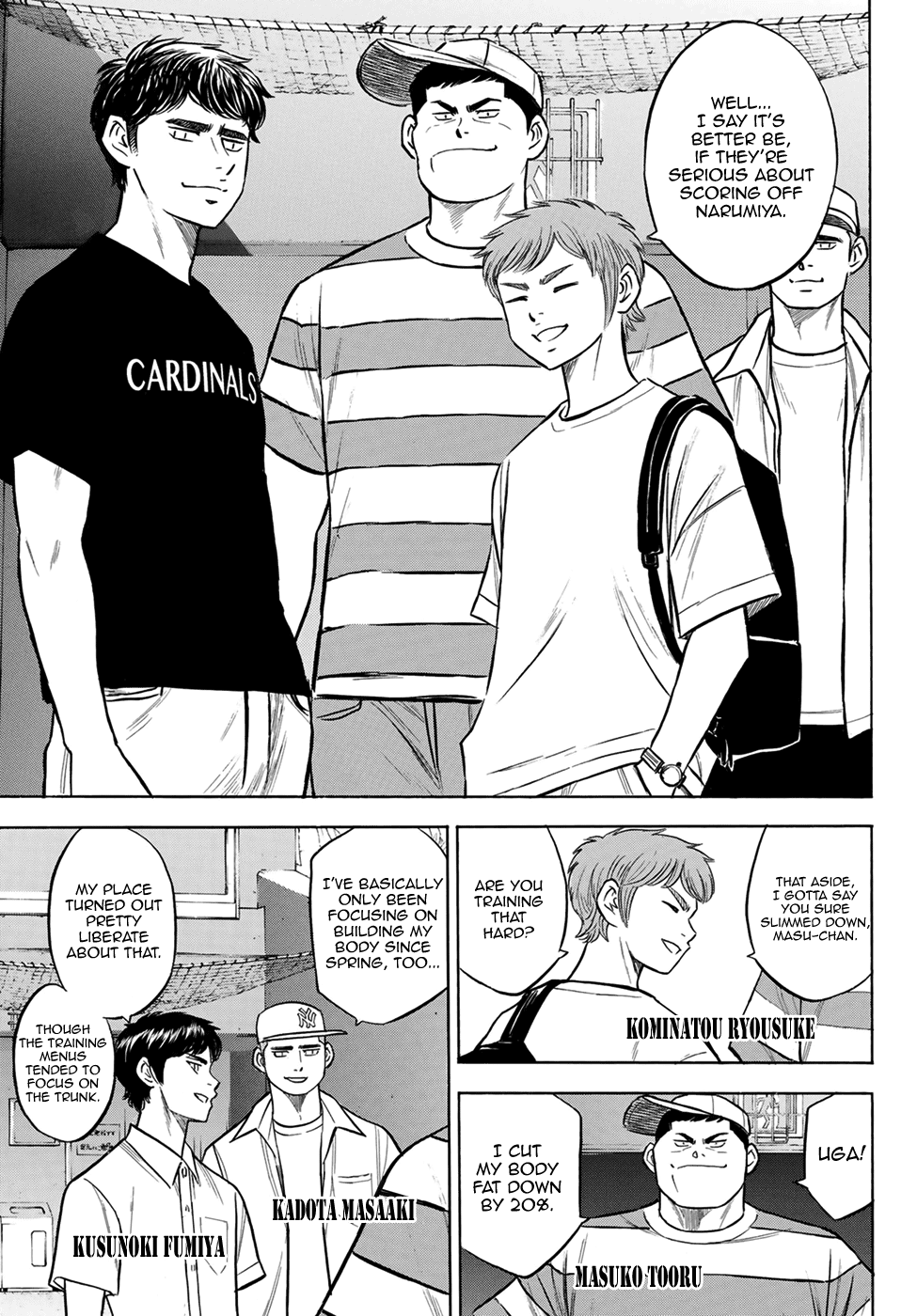 Daiya no A - Act II Chapter 204 page 3 - Chapter 204: Of Awakening