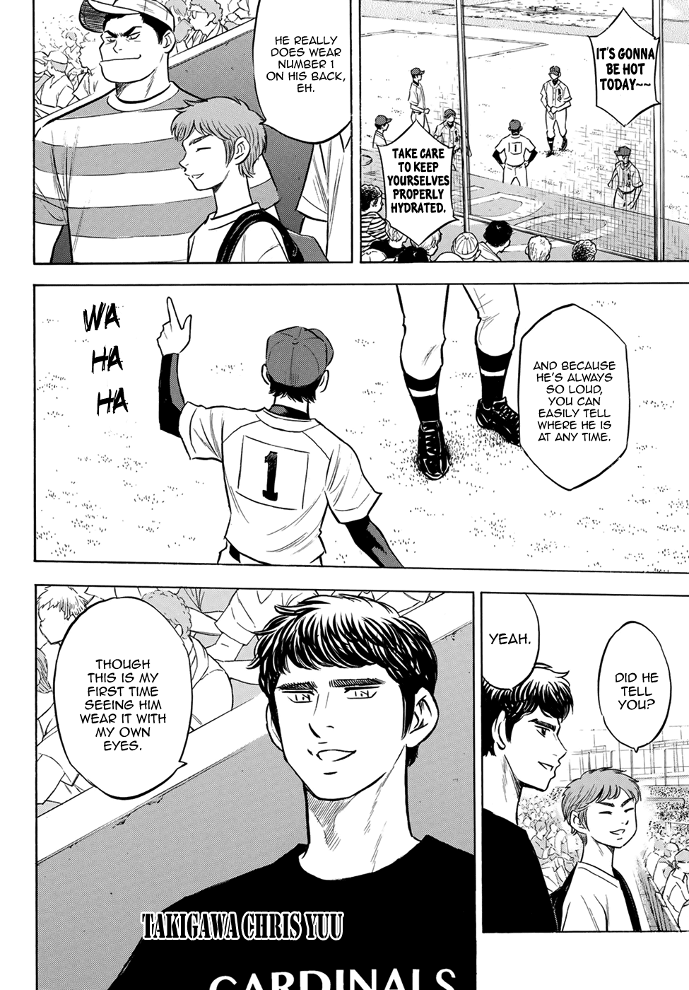 Daiya no A - Act II Chapter 204 page 4 - Chapter 204: Of Awakening
