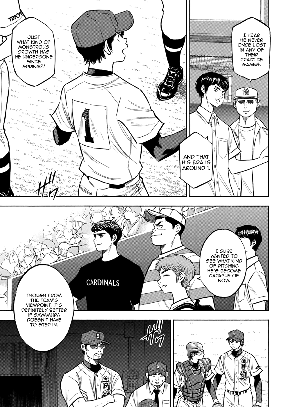 Daiya no A - Act II Chapter 204 page 5 - Chapter 204: Of Awakening
