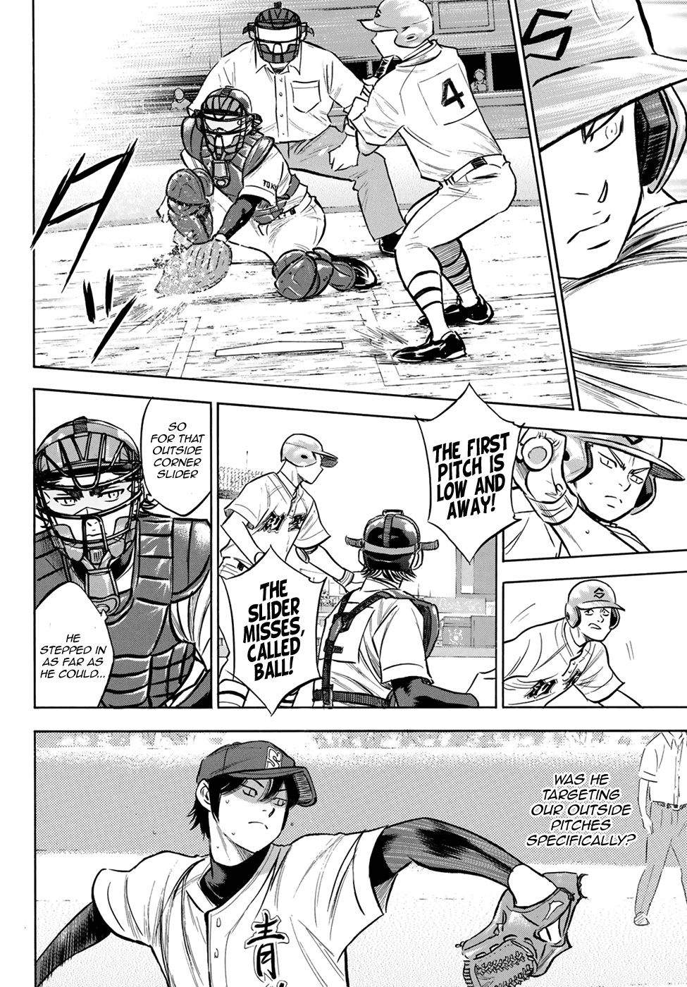 Daiya no A - Act II Chapter 205 page 10 - Chapter 205: The Reflection of the Dugout