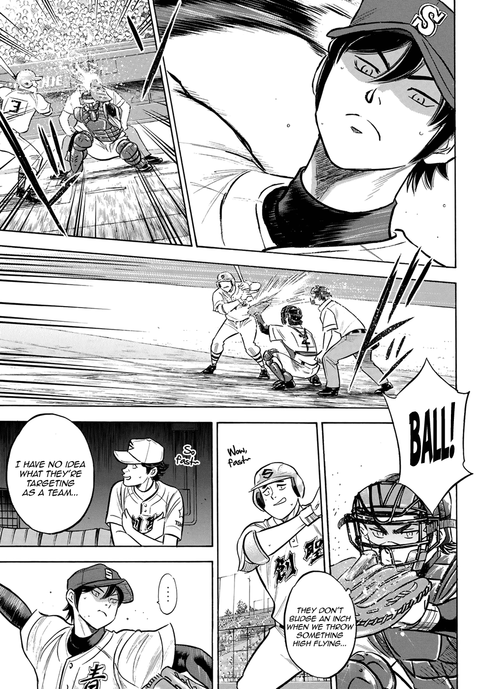 Daiya no A - Act II Chapter 205 page 5 - Chapter 205: The Reflection of the Dugout