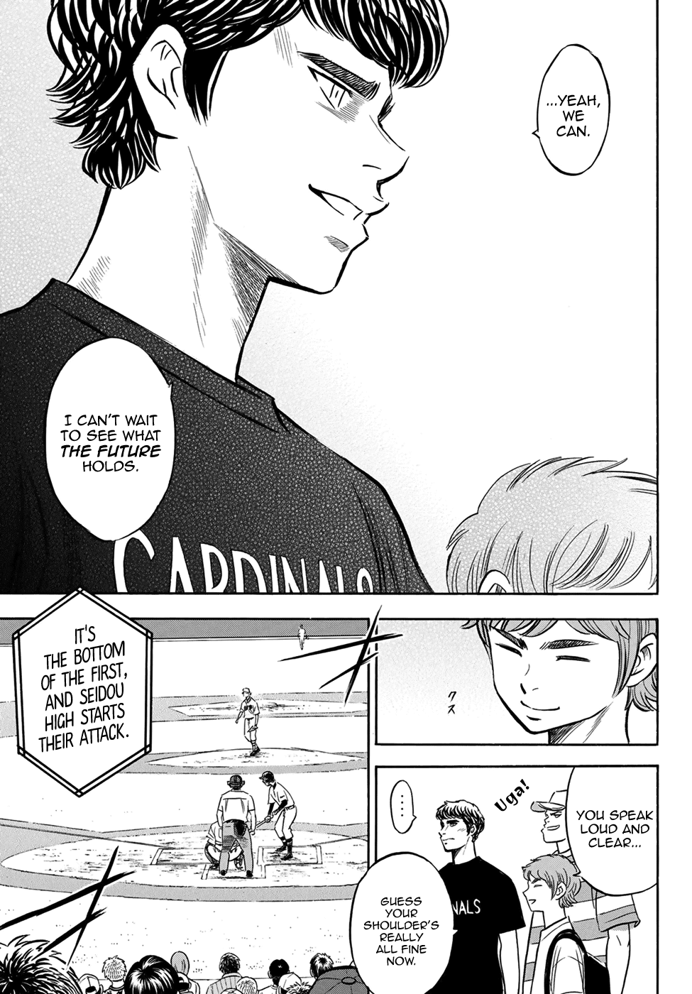 Daiya no A - Act II Chapter 206 page 7 - Chapter 206: Something Awesome