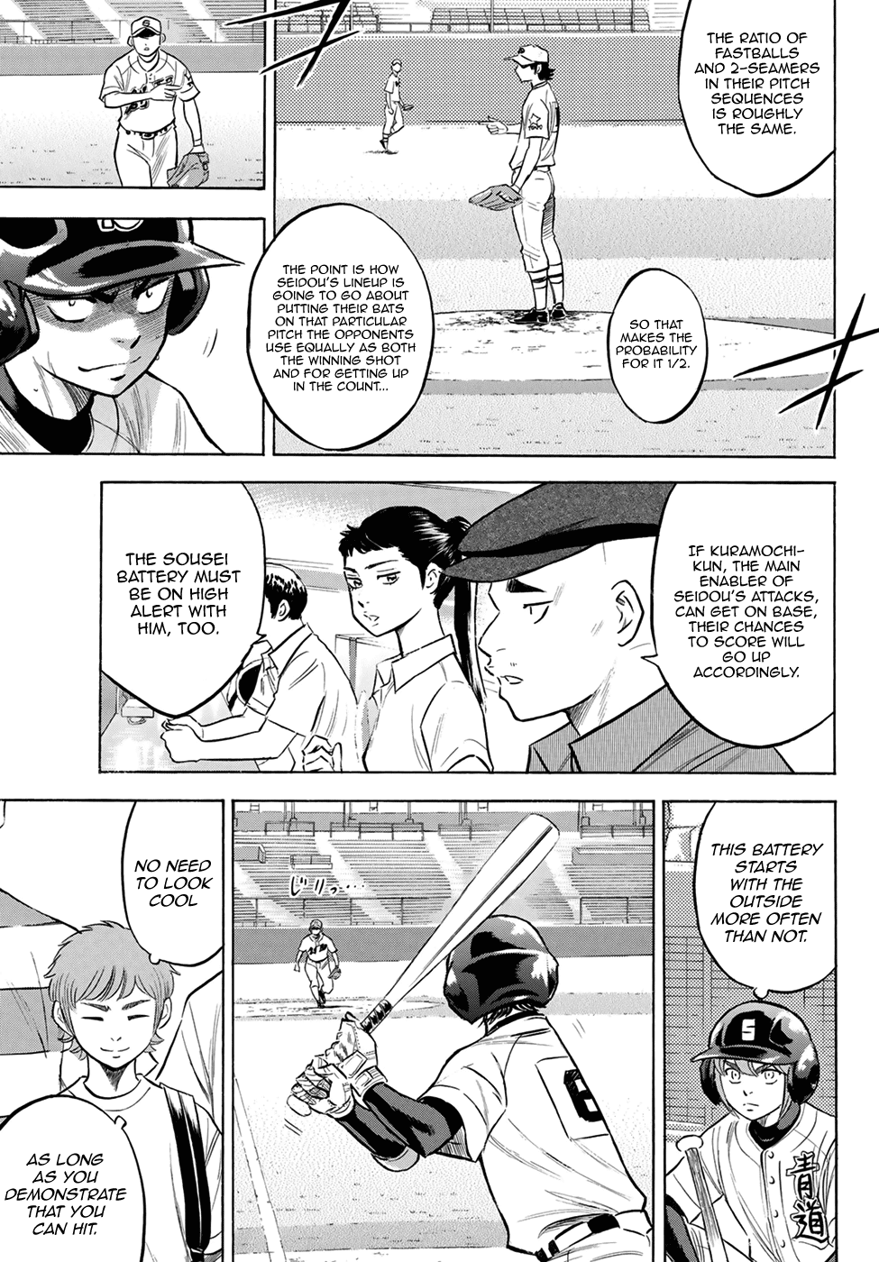 Daiya no A - Act II Chapter 206 page 9 - Chapter 206: Something Awesome