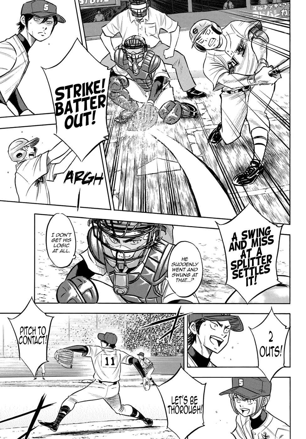 Daiya no A - Act II Chapter 207 page 11 - Chapter 207: Bang