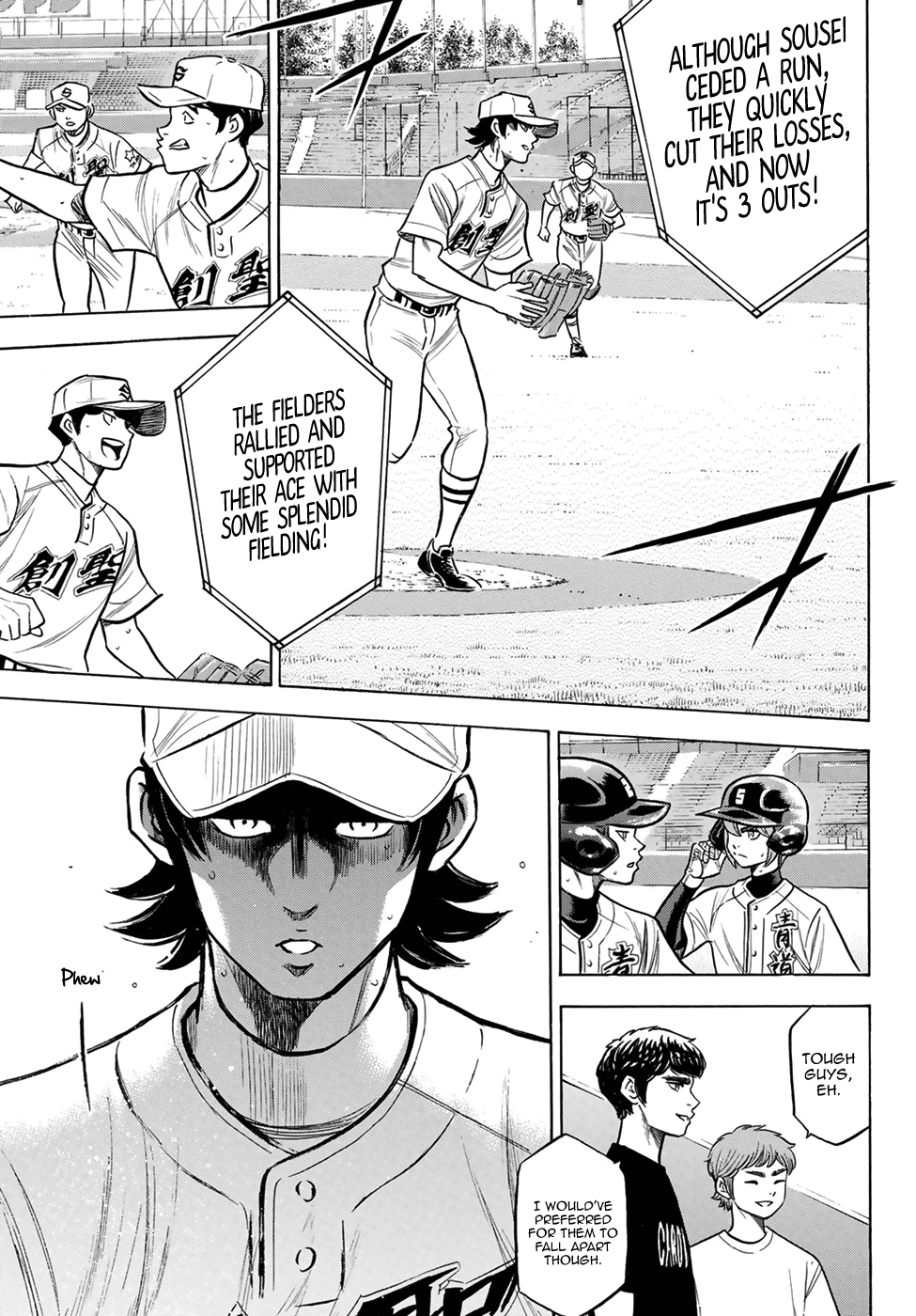 Daiya no A - Act II Chapter 208 page 11 - Chapter 208: I Want to Shut Them All Up
