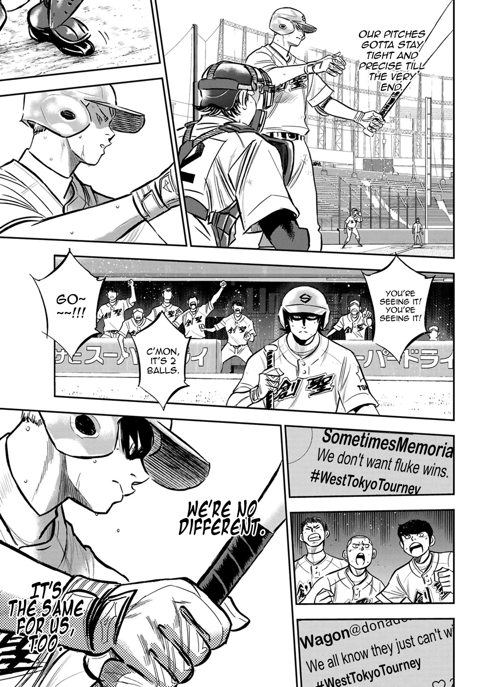 Daiya no A - Act II Chapter 210 page 11 - Chapter 210: No Different