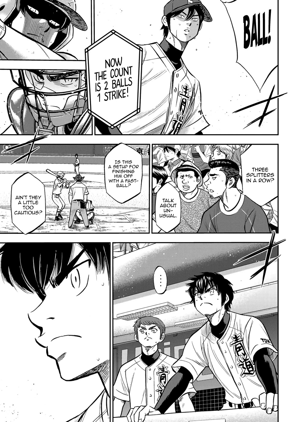 Daiya no A - Act II Chapter 211 page 11 - Chapter 211: Circumstances
