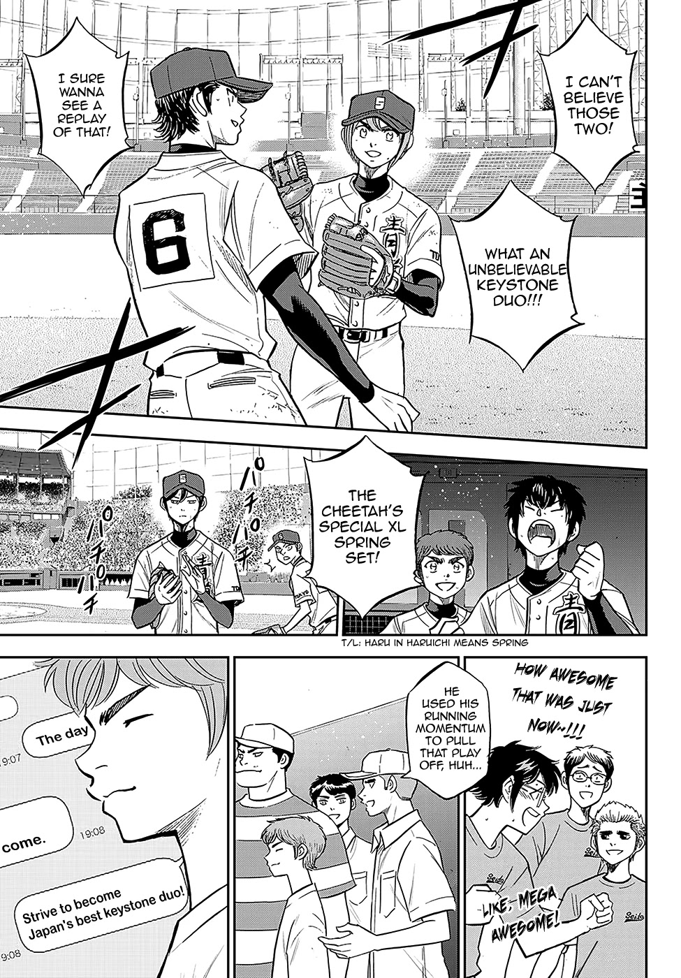 Daiya no A - Act II Chapter 212 page 8 - Chapter 212: Preparations to Win