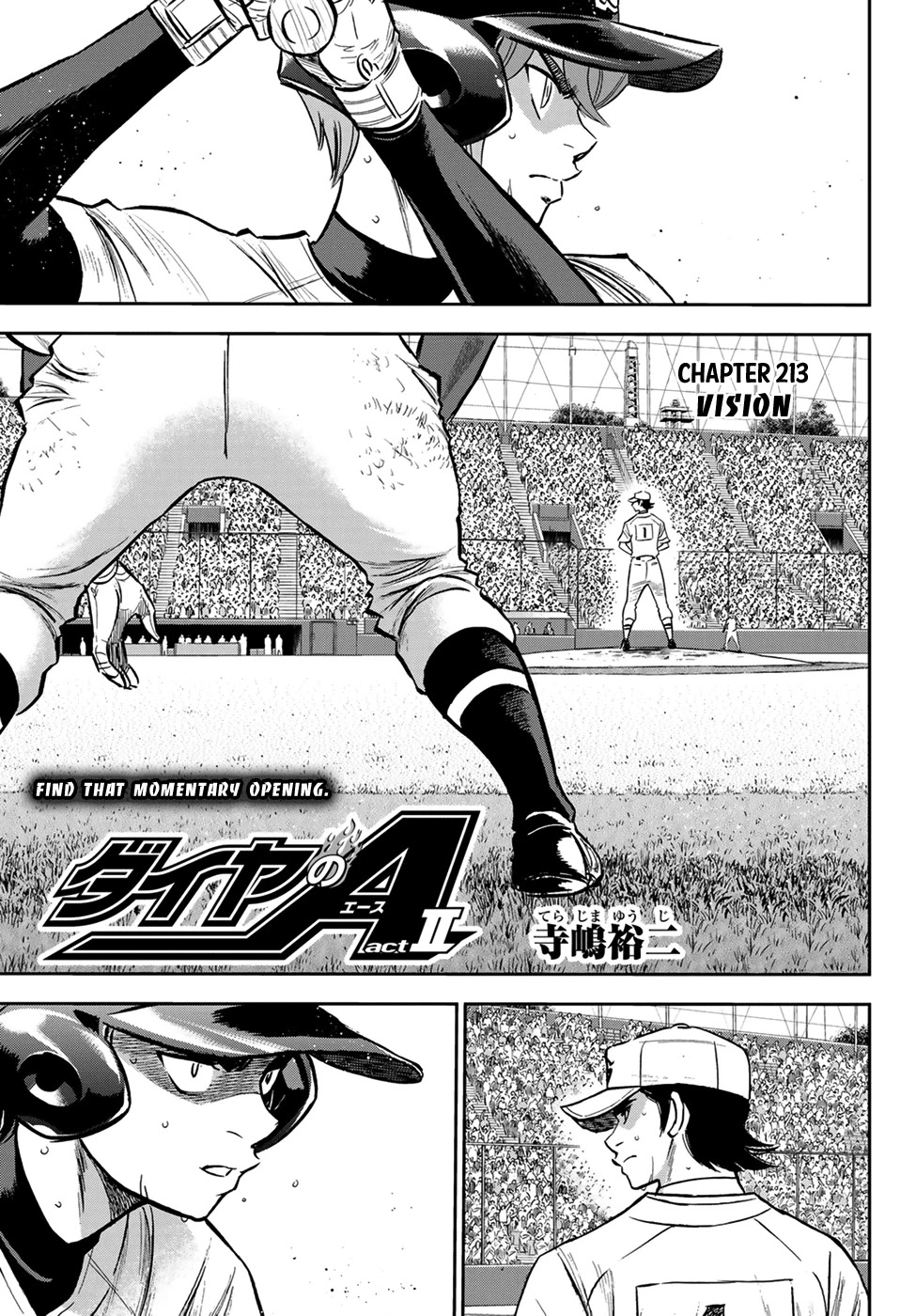 Daiya no A - Act II Chapter 213 page 1 - Chapter 213: Vision