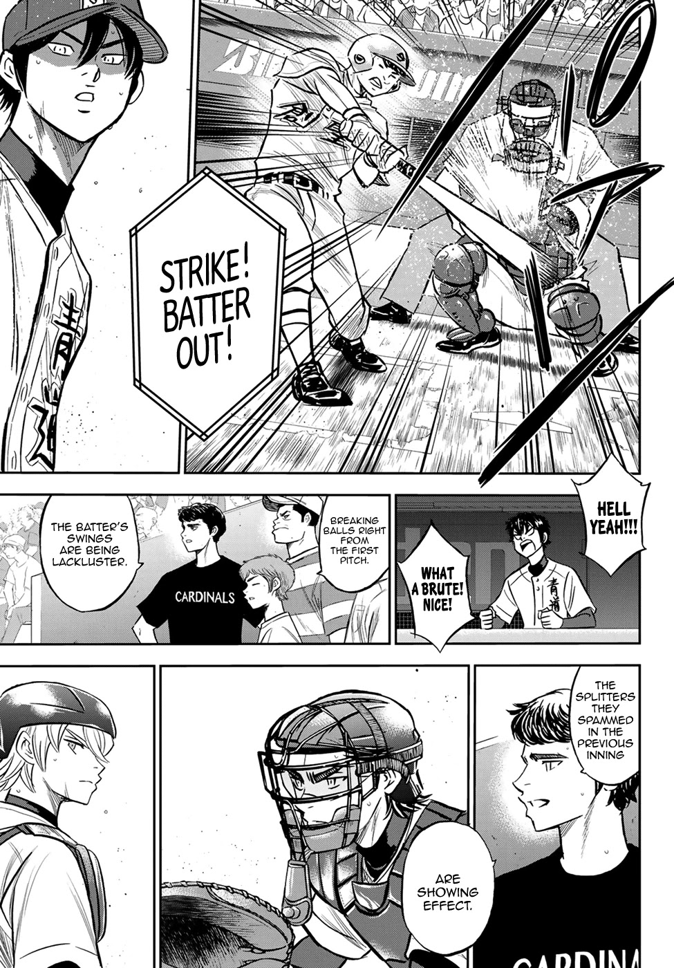 Daiya no A - Act II Chapter 215 page 19 - Chapter 215: The Reserves