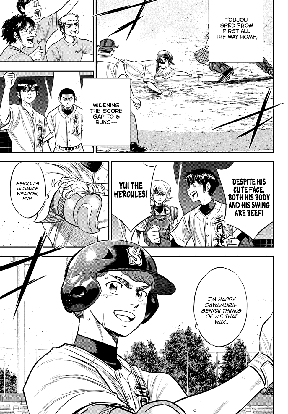 Daiya no A - Act II Chapter 216 page 12 - Chapter 216: Guardian Spirit