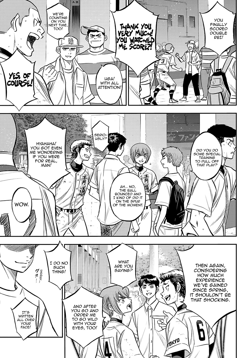 Daiya no A - Act II Chapter 217 page 10 - Chapter 217: The Gift