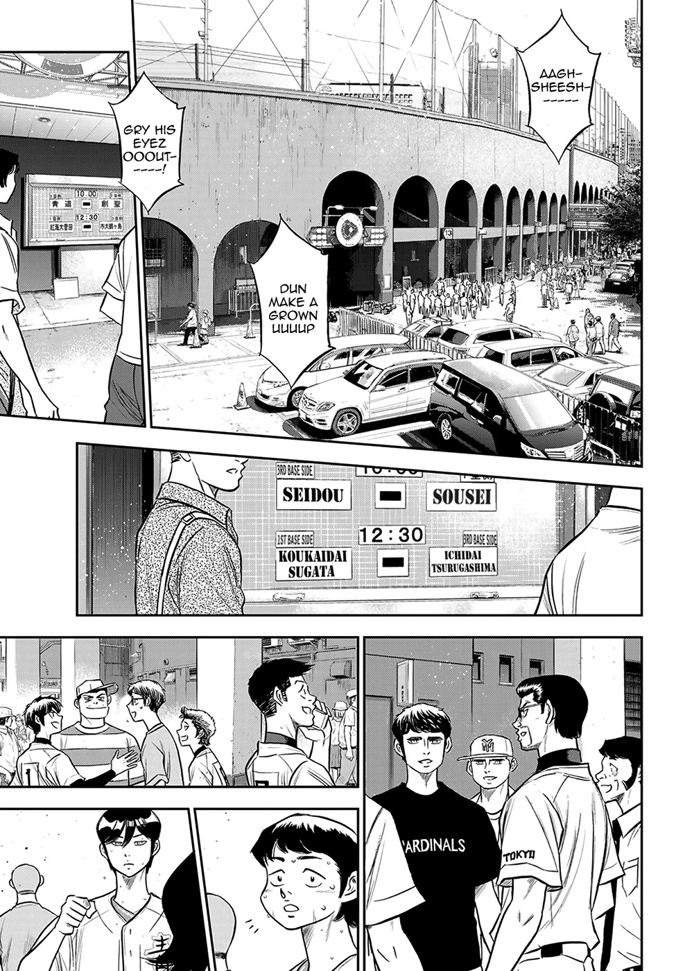 Daiya no A - Act II Chapter 217 page 18 - Chapter 217: The Gift
