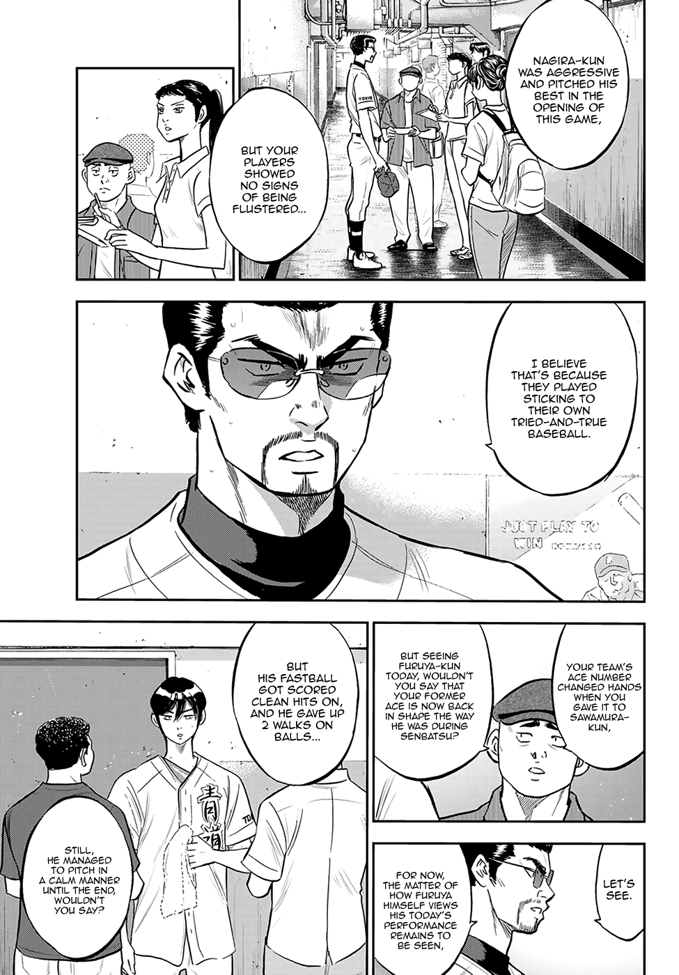 Daiya no A - Act II Chapter 217 page 8 - Chapter 217: The Gift
