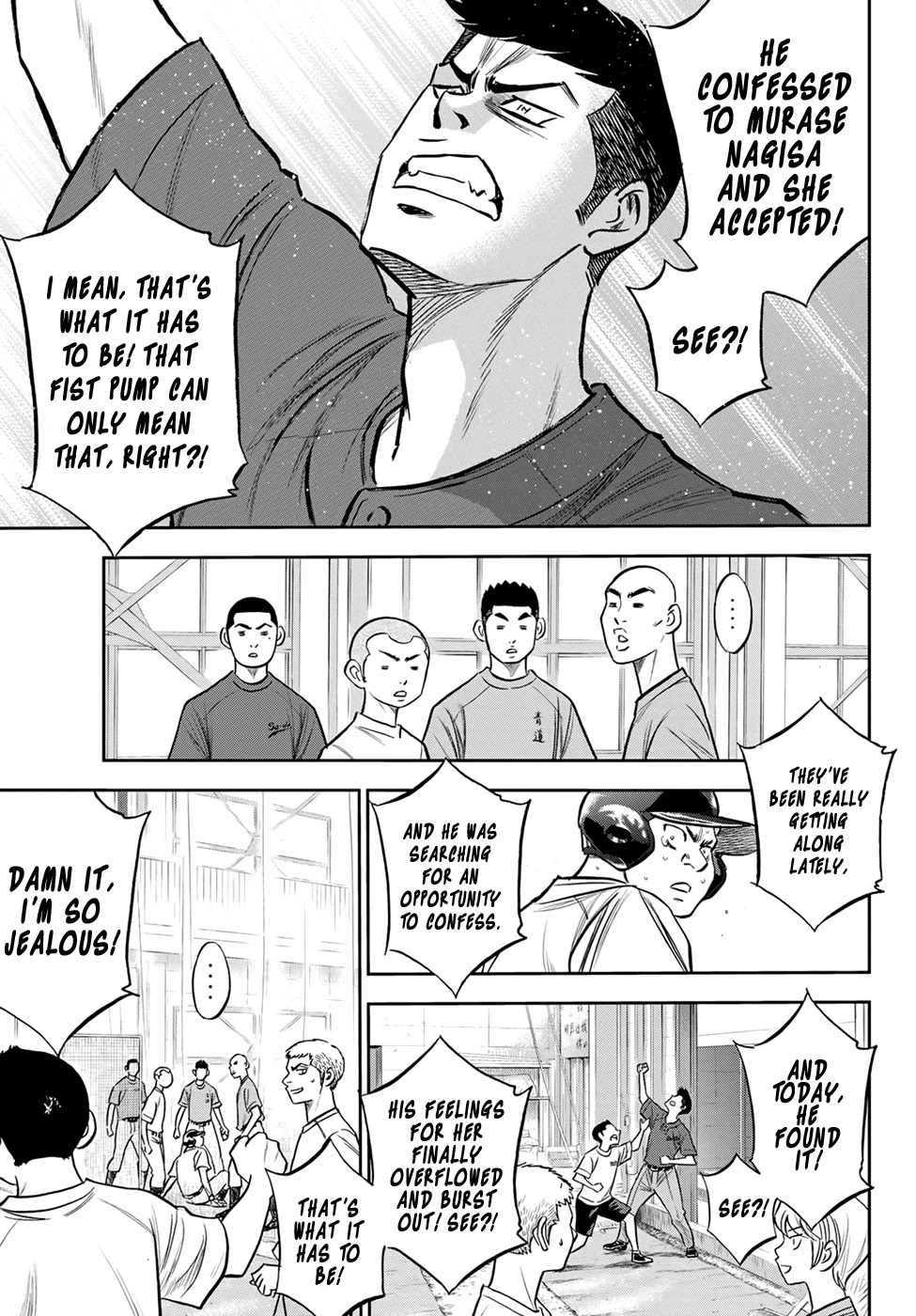 Daiya no A - Act II Chapter 218 page 18 - Chapter 218: Reading the Room