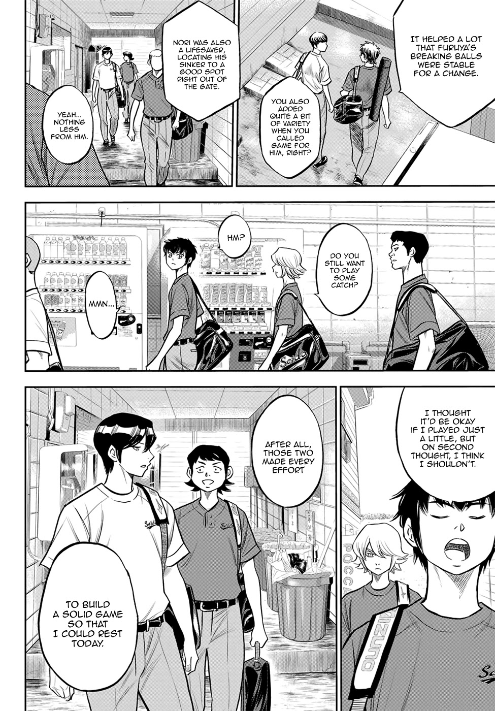 Daiya no A - Act II Chapter 218 page 9 - Chapter 218: Reading the Room