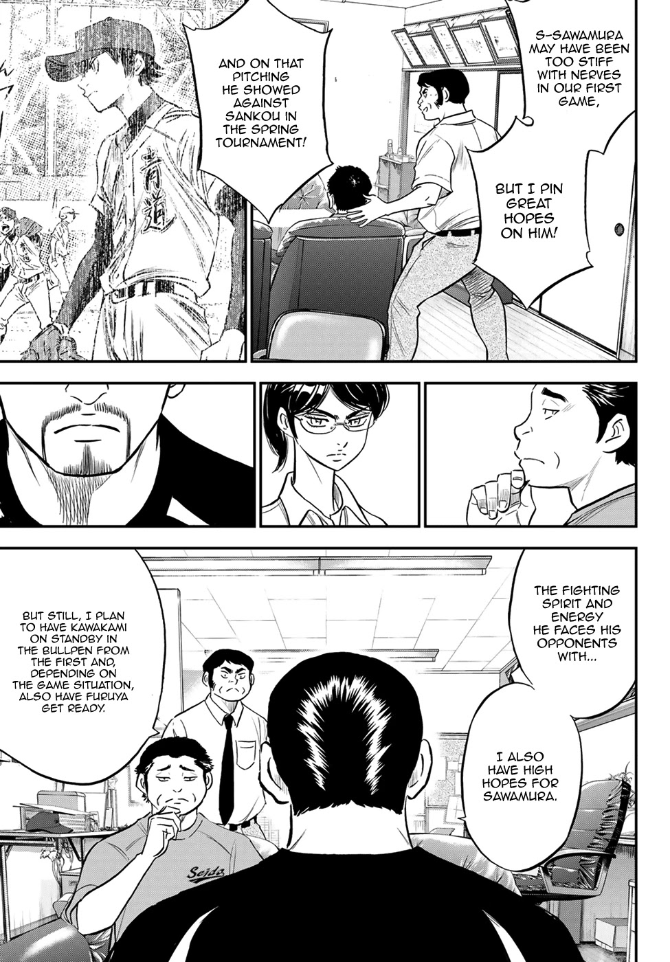 Daiya no A - Act II Chapter 219 page 11 - Chapter 219: Repertoire