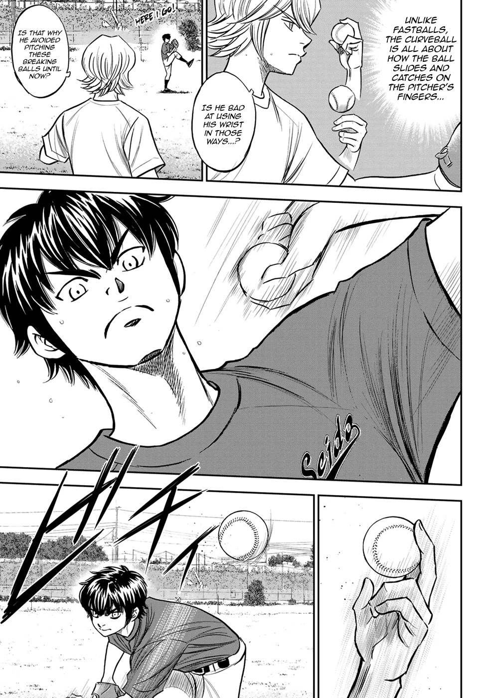 Daiya no A - Act II Chapter 219 page 15 - Chapter 219: Repertoire