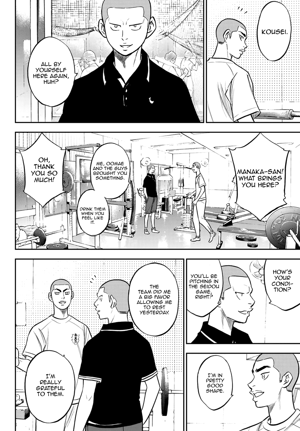 Daiya no A - Act II Chapter 219 page 4 - Chapter 219: Repertoire