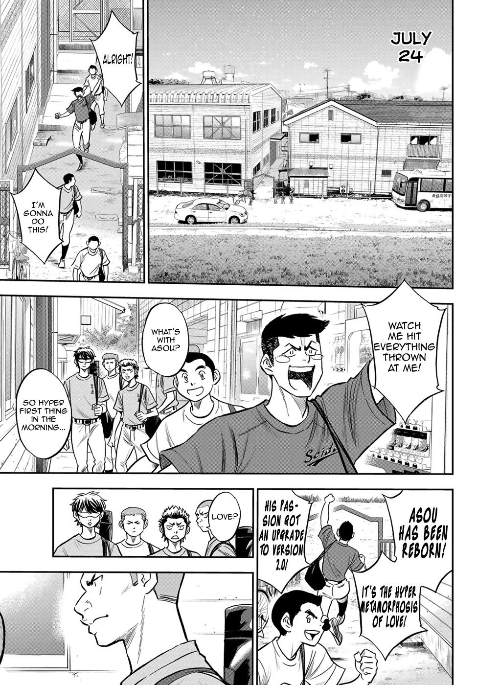 Daiya no A - Act II Chapter 219 page 7 - Chapter 219: Repertoire