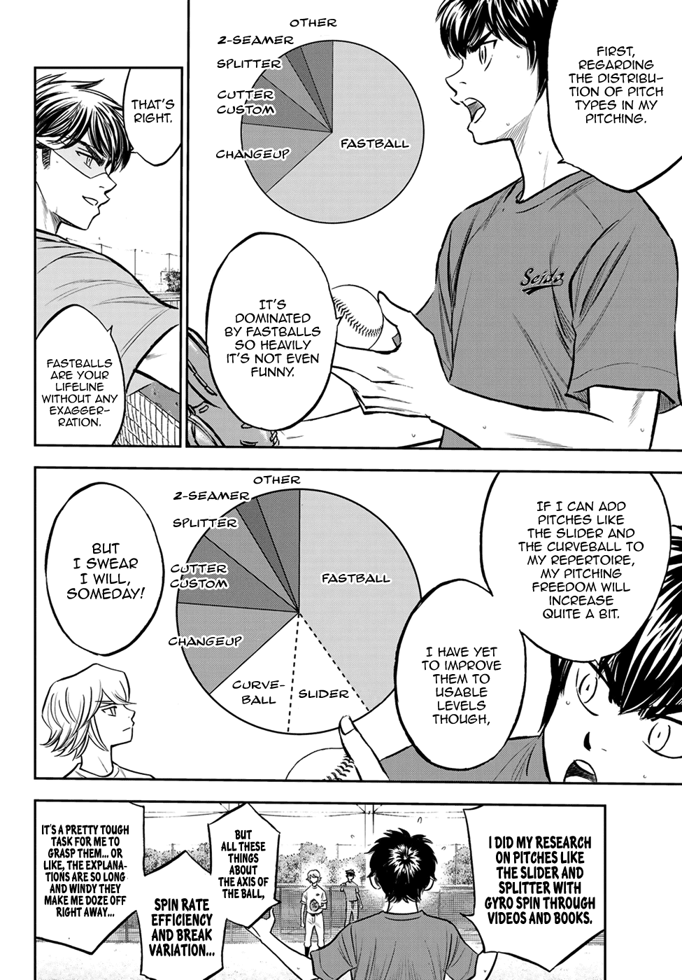 Daiya no A - Act II Chapter 220 page 10 - Chapter 220: Presentation