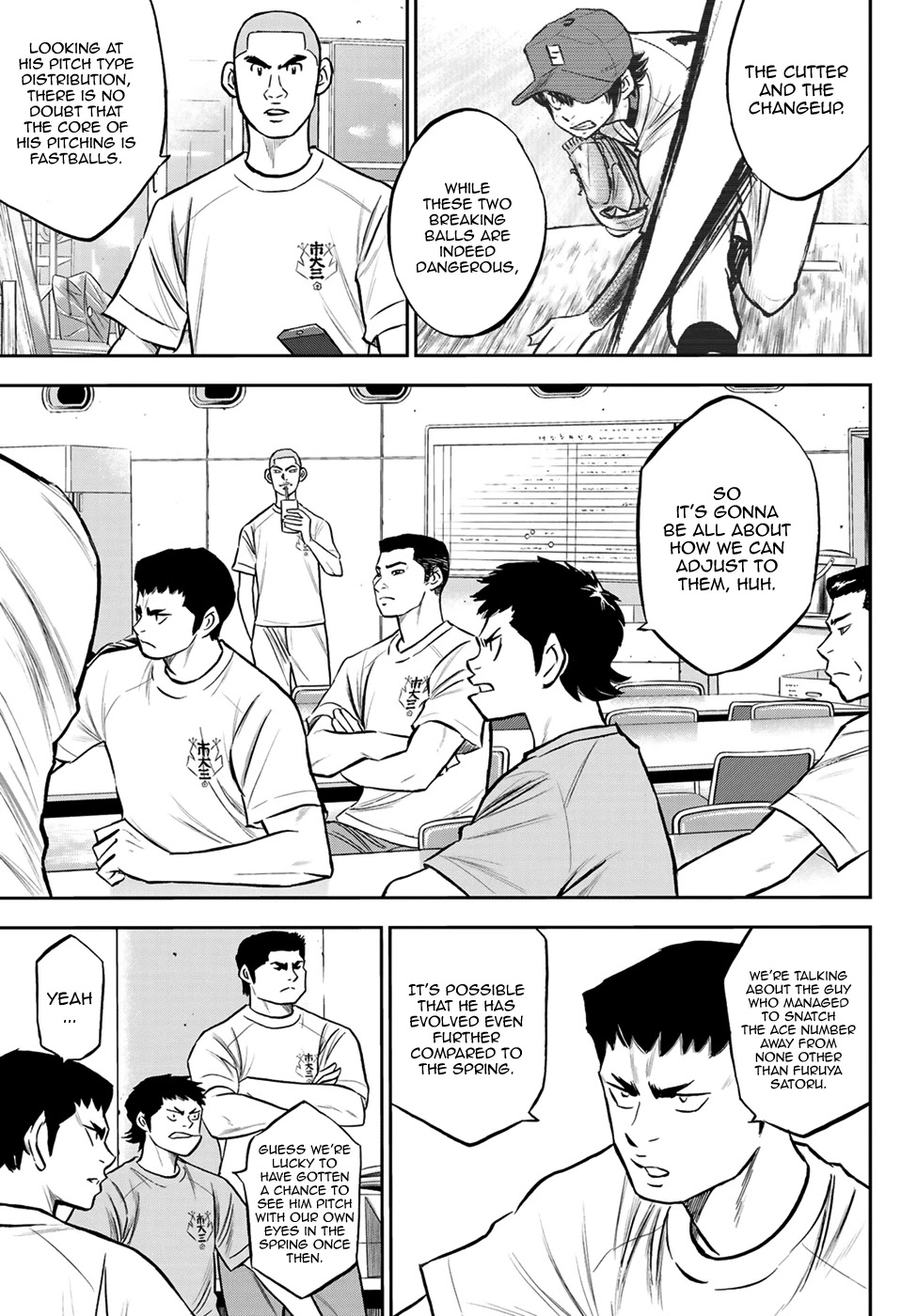 Daiya no A - Act II Chapter 220 page 3 - Chapter 220: Presentation