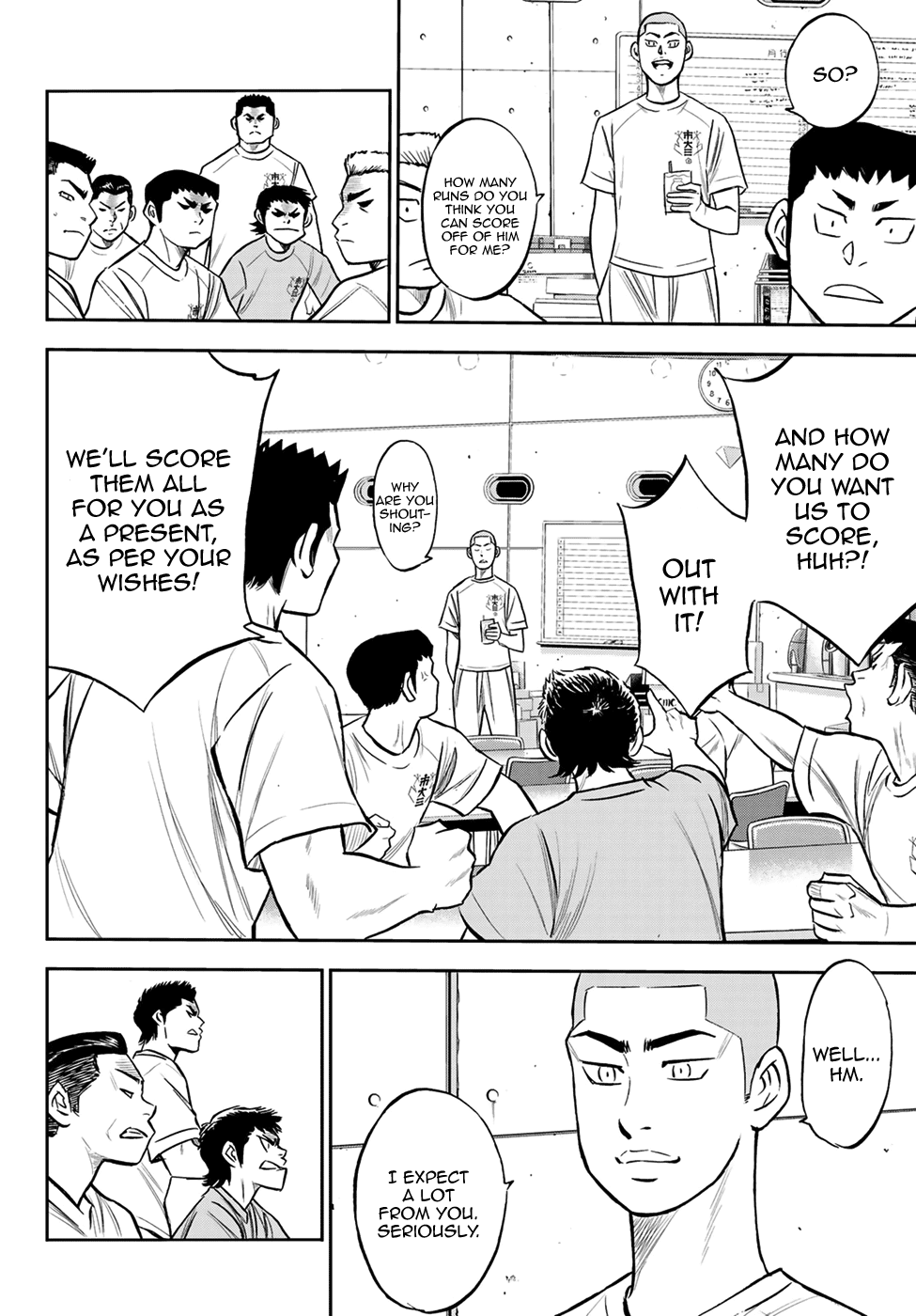 Daiya no A - Act II Chapter 220 page 4 - Chapter 220: Presentation