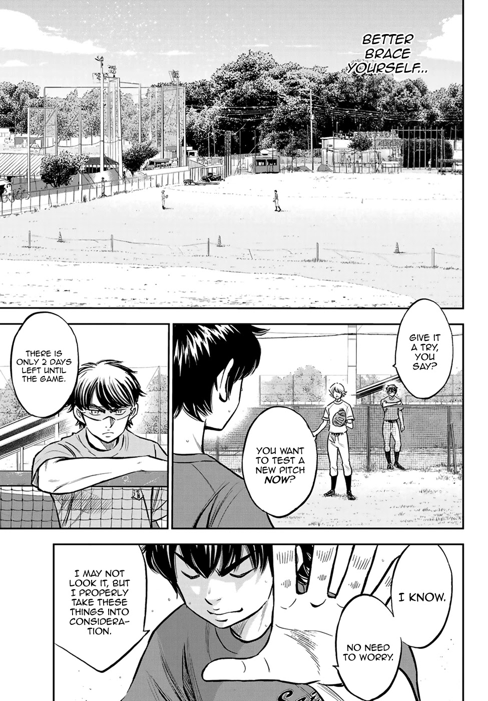 Daiya no A - Act II Chapter 220 page 7 - Chapter 220: Presentation