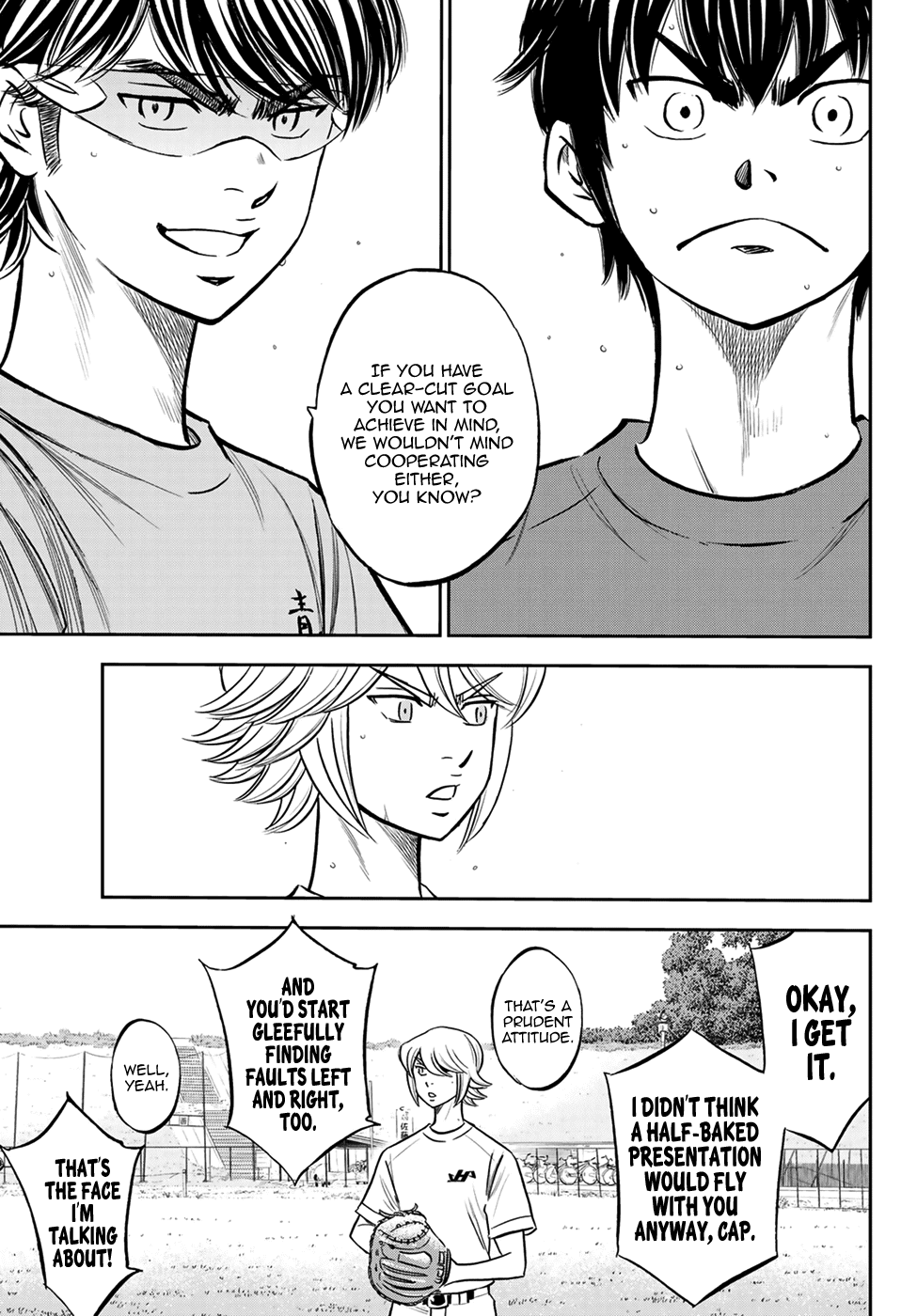 Daiya no A - Act II Chapter 220 page 9 - Chapter 220: Presentation