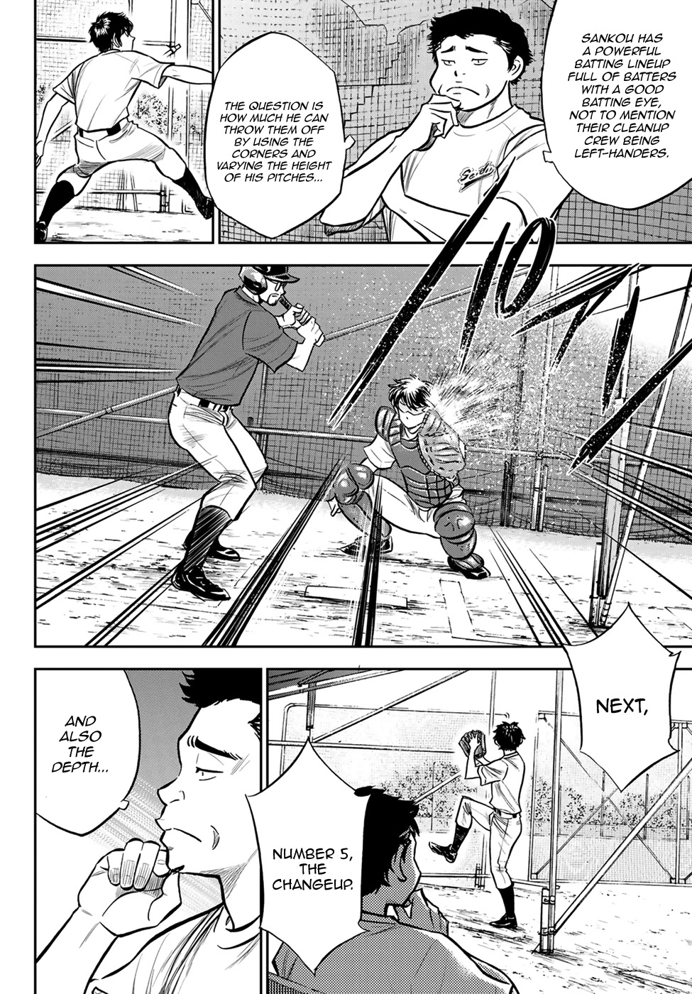 Daiya no A - Act II Chapter 221 page 10 - Chapter 221: Discomfort