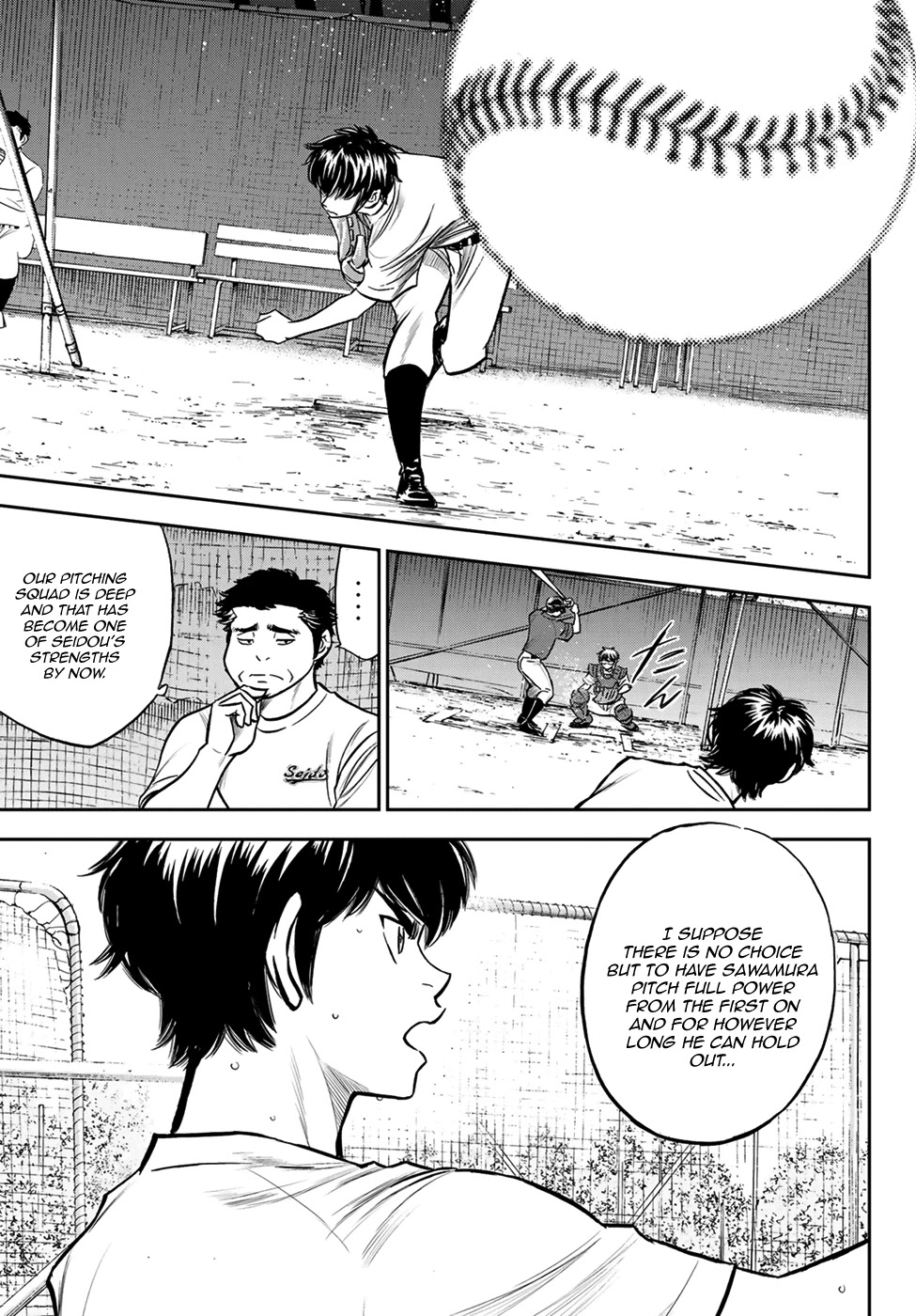 Daiya no A - Act II Chapter 221 page 11 - Chapter 221: Discomfort