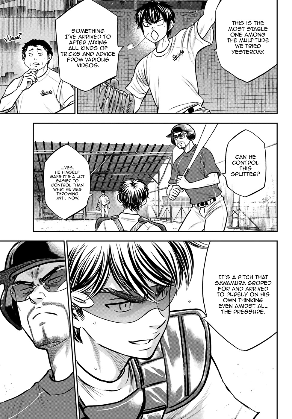 Daiya no A - Act II Chapter 221 page 17 - Chapter 221: Discomfort