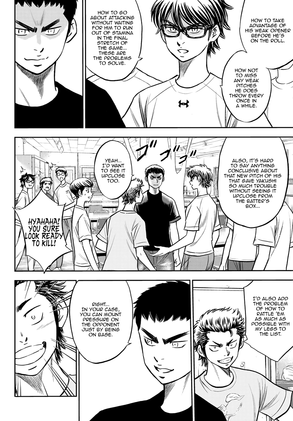 Daiya no A - Act II Chapter 221 page 2 - Chapter 221: Discomfort