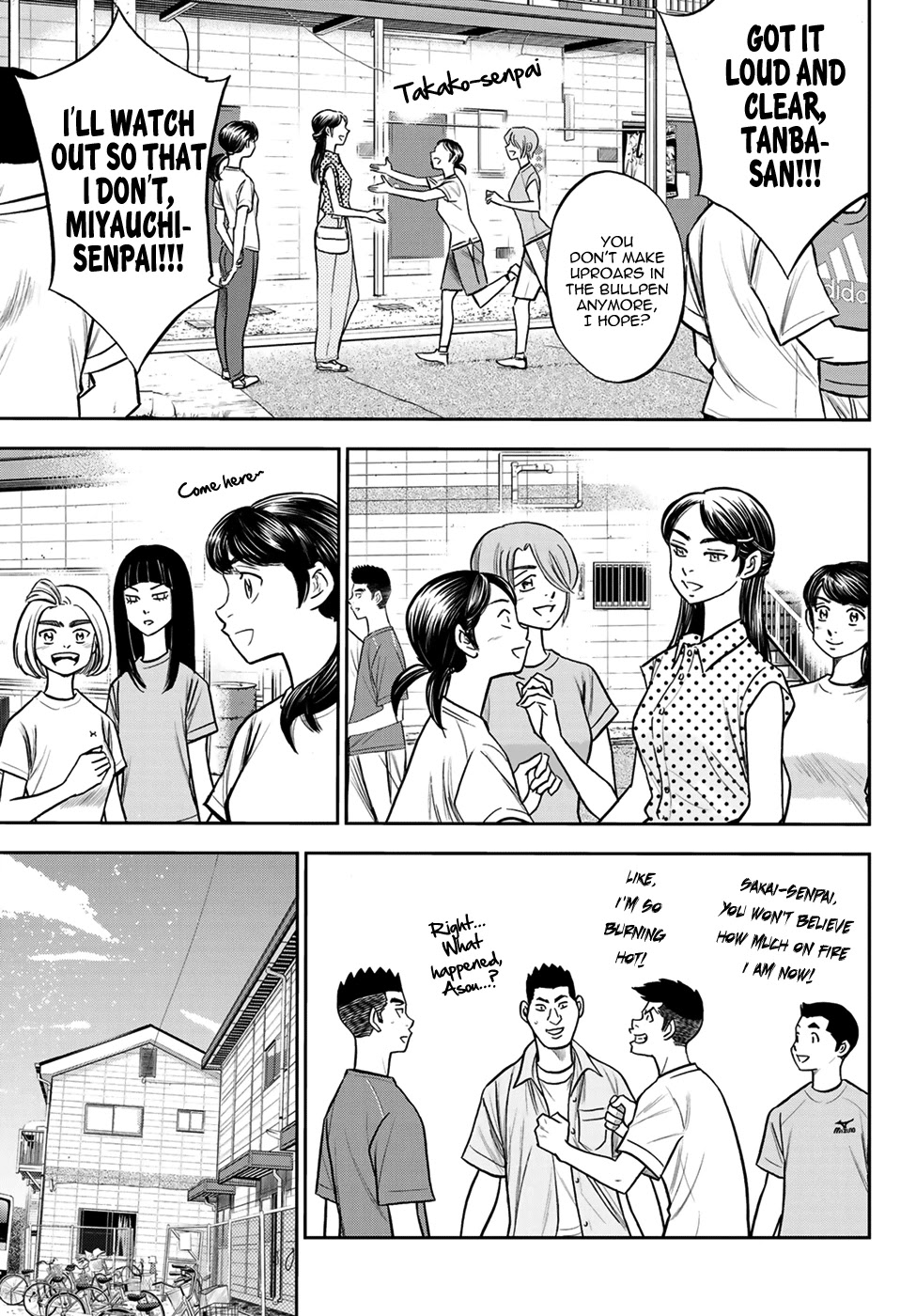 Daiya no A - Act II Chapter 221 page 5 - Chapter 221: Discomfort