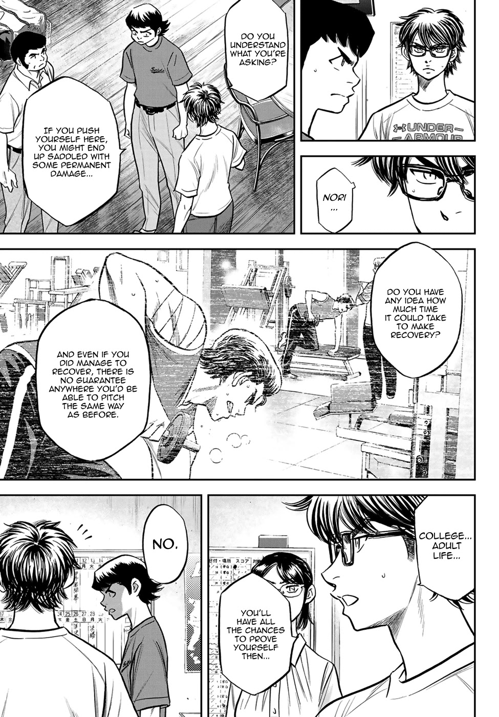 Daiya no A - Act II Chapter 222 page 11 - Chapter 222: Appeal