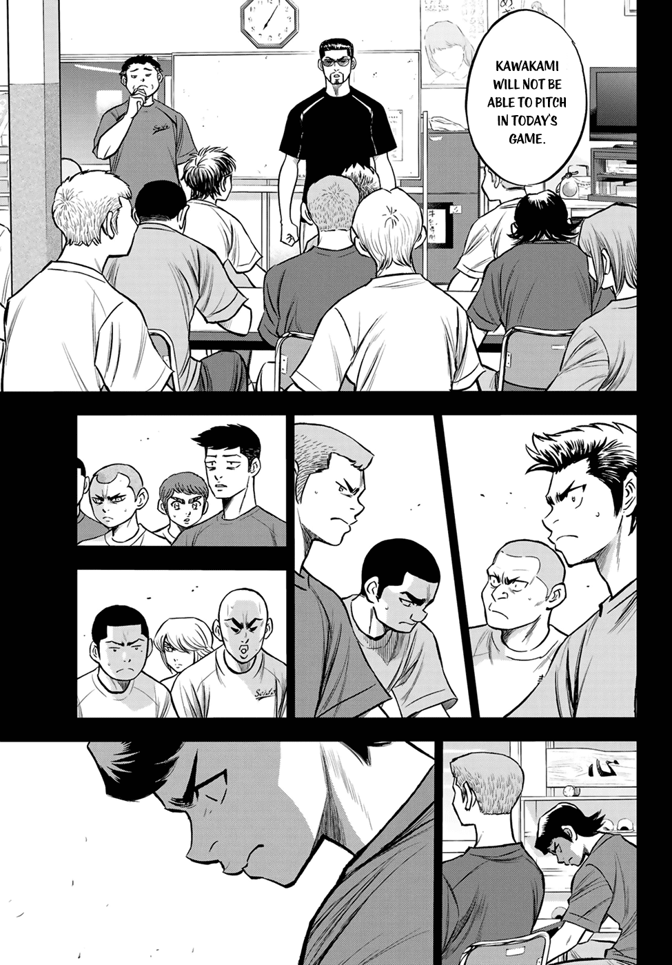 Daiya no A - Act II Chapter 223 page 10 - Chapter 223: The Choice of the Team