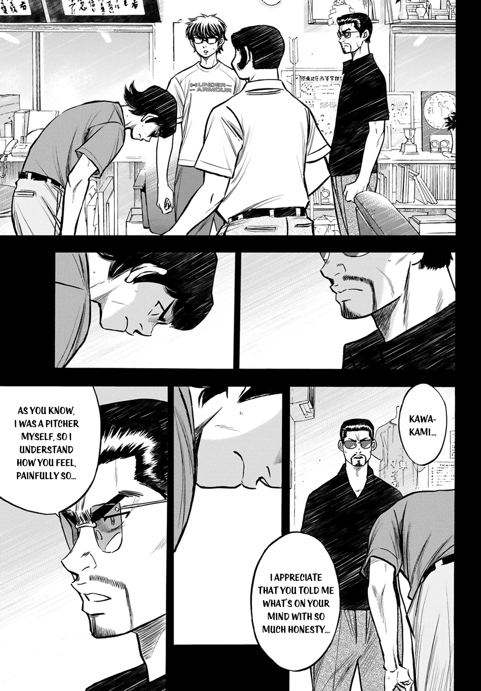 Daiya no A - Act II Chapter 223 page 12 - Chapter 223: The Choice of the Team