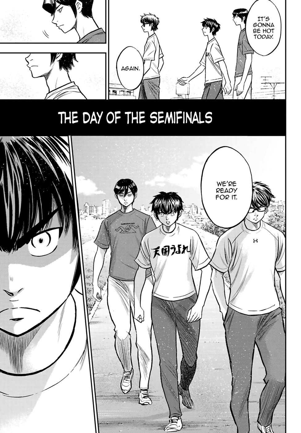 Daiya no A - Act II Chapter 223 page 3 - Chapter 223: The Choice of the Team