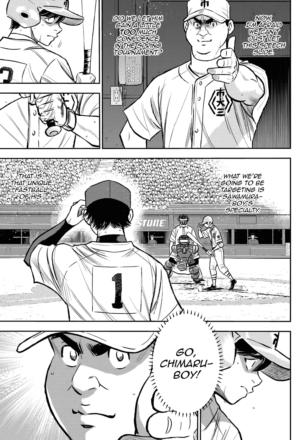 Daiya no A - Act II Chapter 224 page 13 - Chapter 224: Unveiling