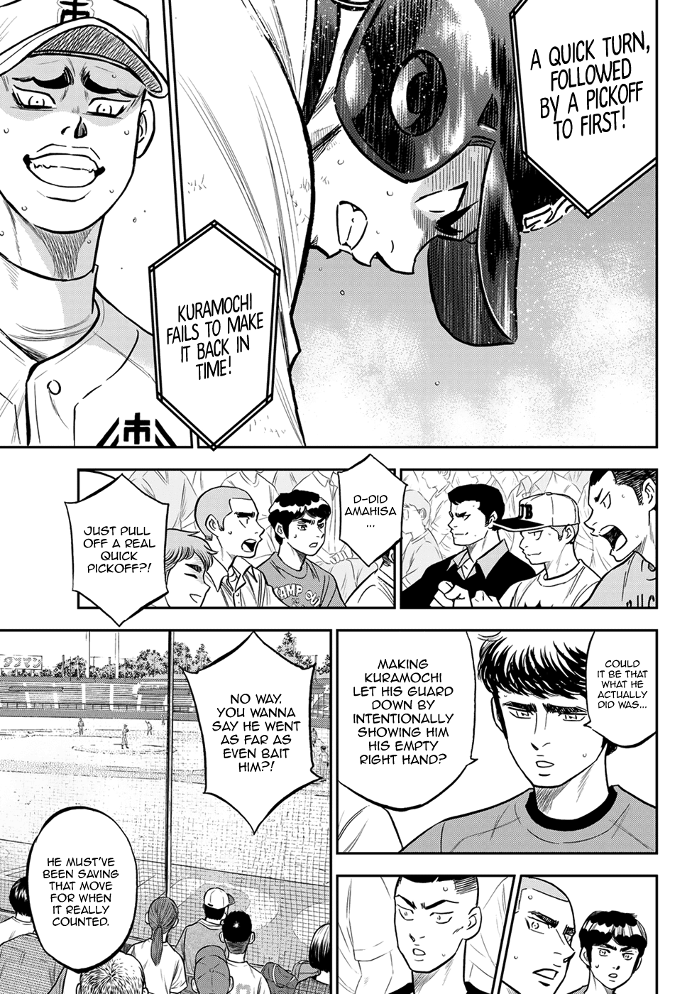 Daiya no A - Act II Chapter 226 page 15 - Chapter 226: Insta-kill