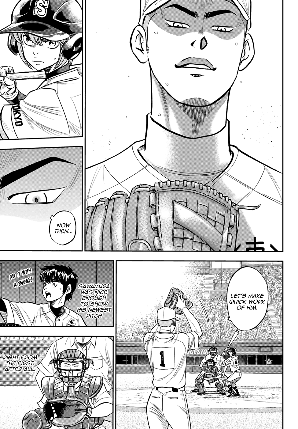Daiya no A - Act II Chapter 226 page 17 - Chapter 226: Insta-kill