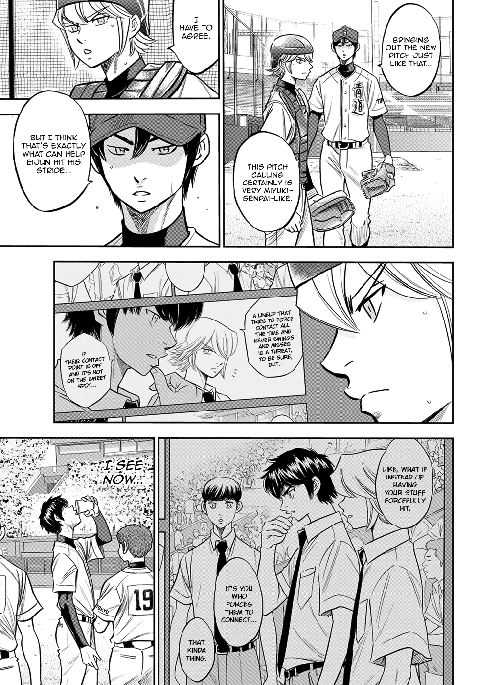 Daiya no A - Act II Chapter 226 page 3 - Chapter 226: Insta-kill