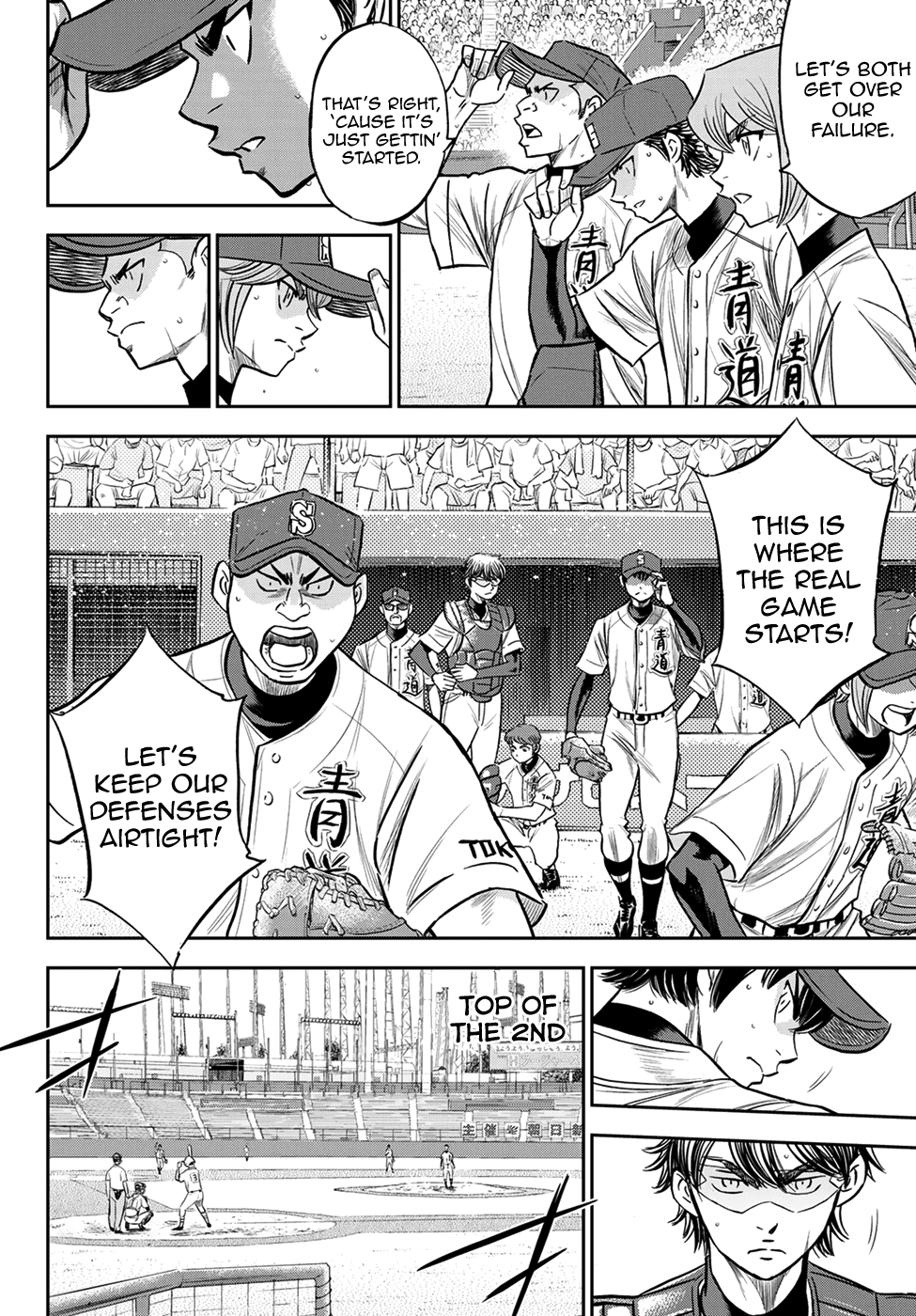 Daiya no A - Act II Chapter 227 page 10 - Chapter 227: This is Sankou